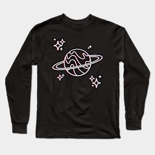 Saturn's Rings Long Sleeve T-Shirt